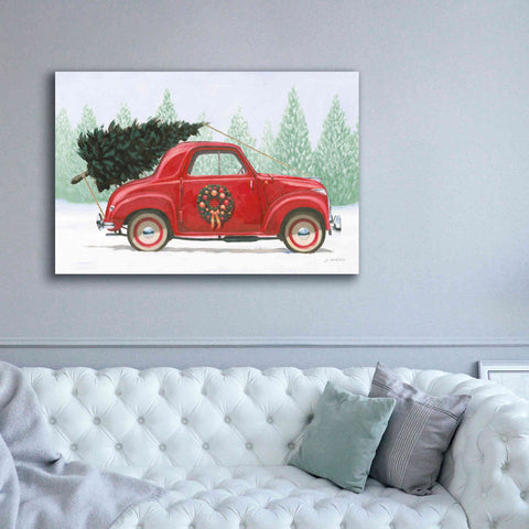 Image of 'Christmas Farm I' by James Wiens, Canvas Wall Art,60 x 40