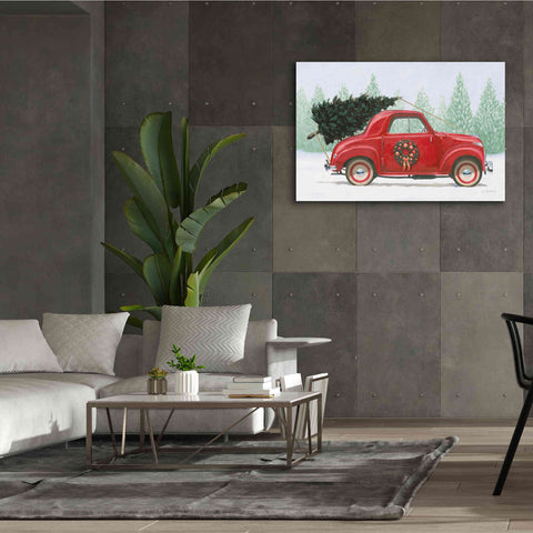 Image of 'Christmas Farm I' by James Wiens, Canvas Wall Art,60 x 40