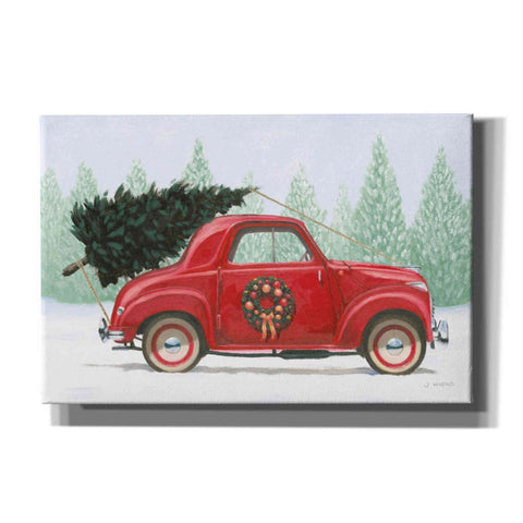 Image of 'Christmas Farm I' by James Wiens, Canvas Wall Art,18x12x1.1x0,26x18x1.1x0,40x26x1.74x0,60x40x1.74x0