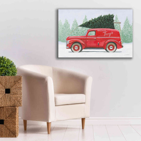 Image of 'Christmas Farm II' by James Wiens, Canvas Wall Art,40 x 26