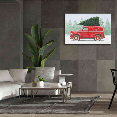 Image of 'Christmas Farm II' by James Wiens, Canvas Wall Art,60 x 40