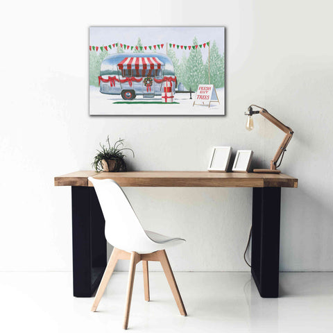 Image of 'Christmas Farm IV' by James Wiens, Canvas Wall Art,40 x 26