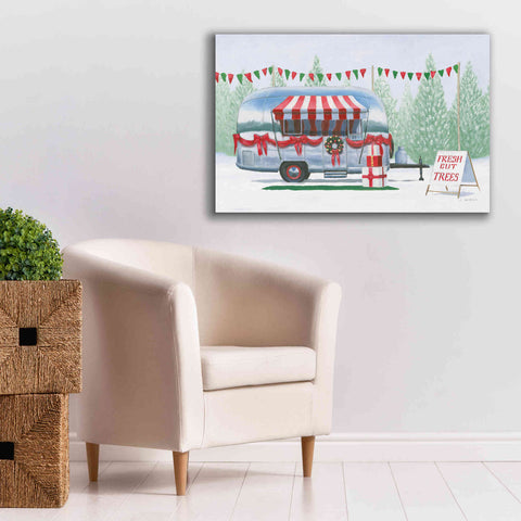 Image of 'Christmas Farm IV' by James Wiens, Canvas Wall Art,40 x 26