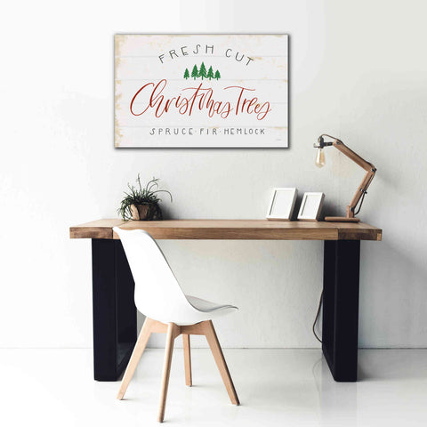 Image of 'Christmas Farm V' by James Wiens, Canvas Wall Art,40 x 26