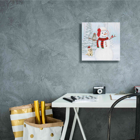 Image of 'Dressed for Christmas II Crop' by James Wiens, Canvas Wall Art,12 x 12