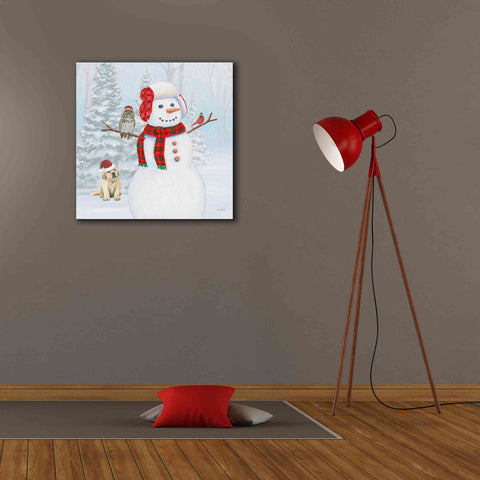 Image of 'Dressed for Christmas II Crop' by James Wiens, Canvas Wall Art,26 x 26
