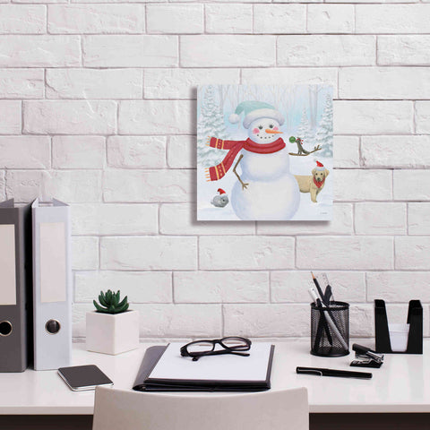 Image of 'Dressed for Christmas III Crop' by James Wiens, Canvas Wall Art,12 x 12