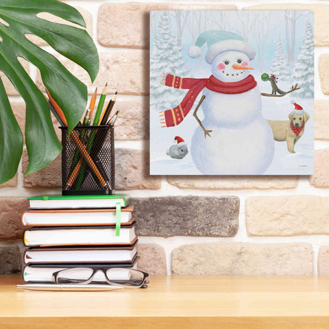 Image of 'Dressed for Christmas III Crop' by James Wiens, Canvas Wall Art,12 x 12