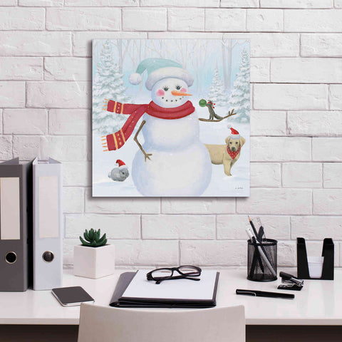 Image of 'Dressed for Christmas III Crop' by James Wiens, Canvas Wall Art,18 x 18