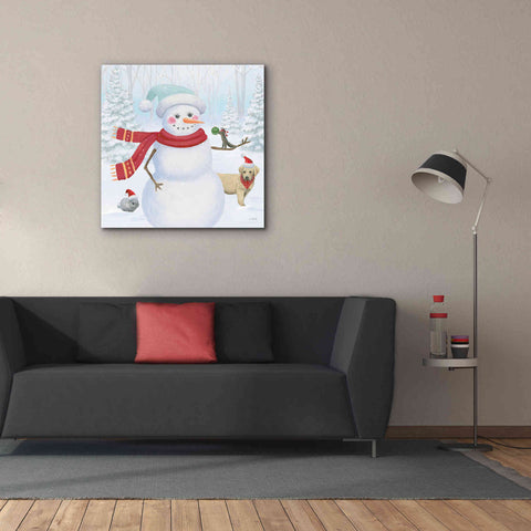 Image of 'Dressed for Christmas III Crop' by James Wiens, Canvas Wall Art,37 x 37