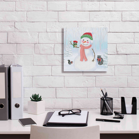 Image of 'Dressed for Christmas IV Crop' by James Wiens, Canvas Wall Art,12 x 12