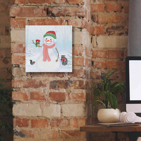 Image of 'Dressed for Christmas IV Crop' by James Wiens, Canvas Wall Art,12 x 12