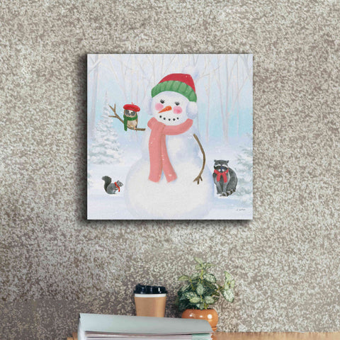 Image of 'Dressed for Christmas IV Crop' by James Wiens, Canvas Wall Art,18 x 18