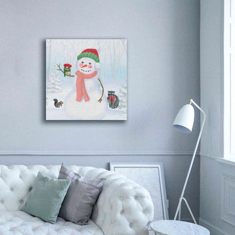 Image of 'Dressed for Christmas IV Crop' by James Wiens, Canvas Wall Art,37 x 37