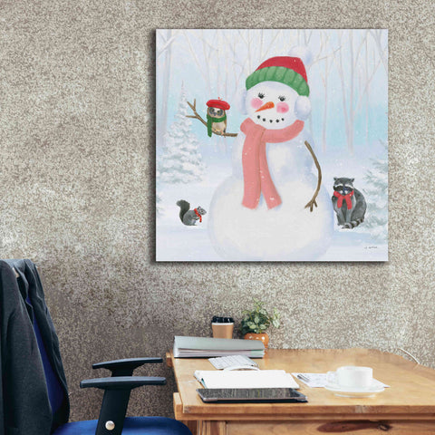 Image of 'Dressed for Christmas IV Crop' by James Wiens, Canvas Wall Art,37 x 37