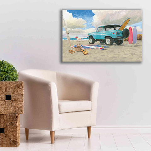 Image of 'Beach Ride I' by James Wiens, Canvas Wall Art,40 x 26