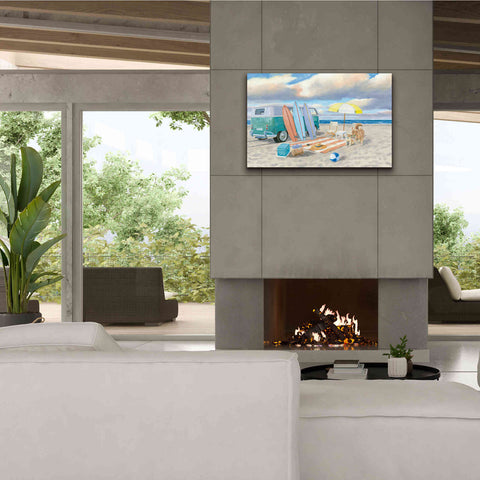 Image of 'Beach Ride II' by James Wiens, Canvas Wall Art,40 x 26