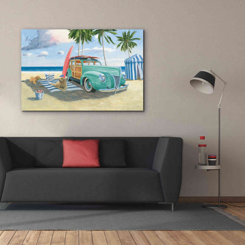 Image of 'Beach Ride III' by James Wiens, Canvas Wall Art,60 x 40