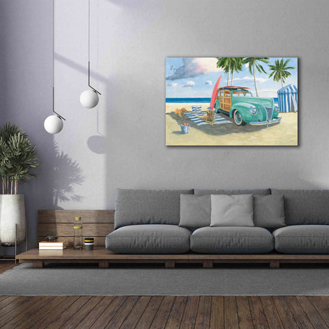 Image of 'Beach Ride III' by James Wiens, Canvas Wall Art,60 x 40