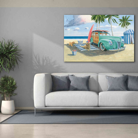 Image of 'Beach Ride III' by James Wiens, Canvas Wall Art,60 x 40