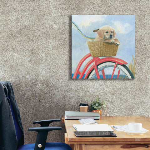 Image of 'Beach Ride V' by James Wiens, Canvas Wall Art,26 x 26