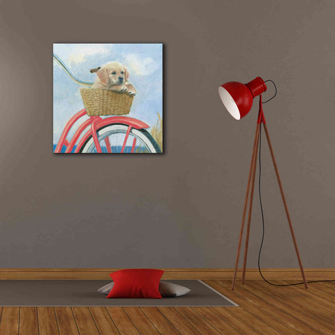 Image of 'Beach Ride V' by James Wiens, Canvas Wall Art,26 x 26