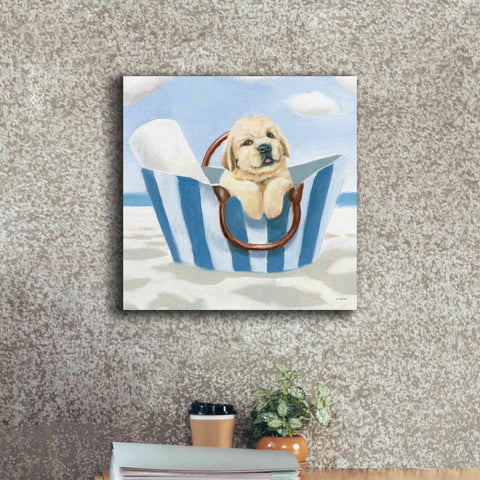 Image of 'Beach Ride VI' by James Wiens, Canvas Wall Art,18 x 18