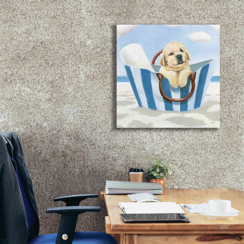 Image of 'Beach Ride VI' by James Wiens, Canvas Wall Art,26 x 26