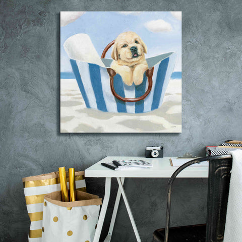 Image of 'Beach Ride VI' by James Wiens, Canvas Wall Art,26 x 26