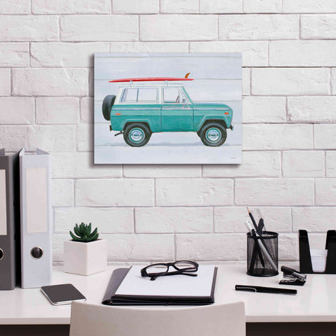 Image of 'Beach Ride VII' by James Wiens, Canvas Wall Art,16 x 12