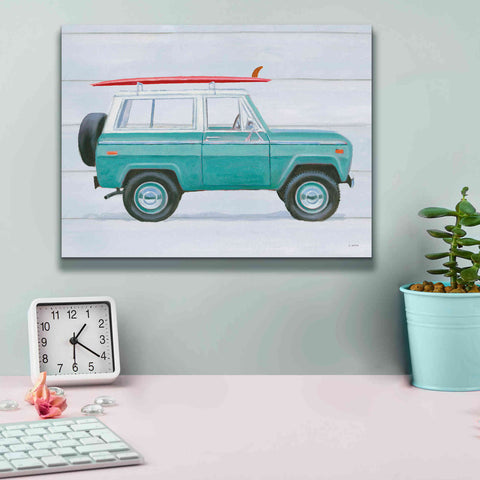 Image of 'Beach Ride VII' by James Wiens, Canvas Wall Art,16 x 12