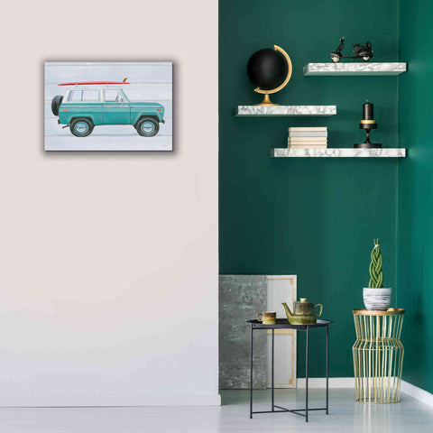 Image of 'Beach Ride VII' by James Wiens, Canvas Wall Art,26 x 18