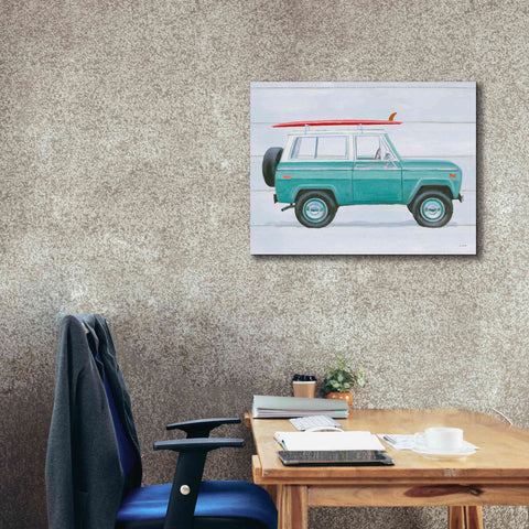 Image of 'Beach Ride VII' by James Wiens, Canvas Wall Art,34 x 26