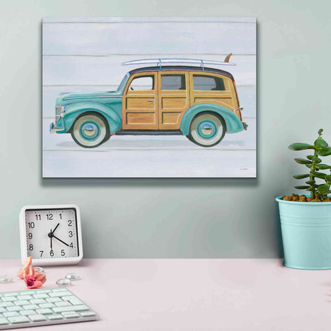 Image of 'Beach Ride VIII' by James Wiens, Canvas Wall Art,16 x 12