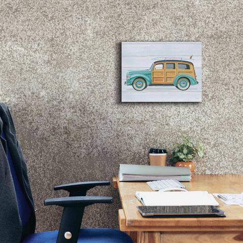 Image of 'Beach Ride VIII' by James Wiens, Canvas Wall Art,16 x 12