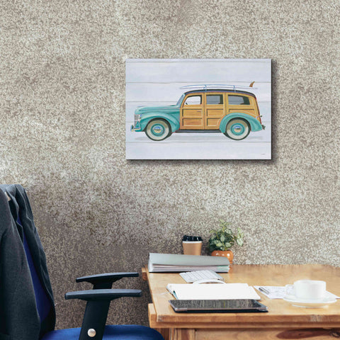 Image of 'Beach Ride VIII' by James Wiens, Canvas Wall Art,26 x 18