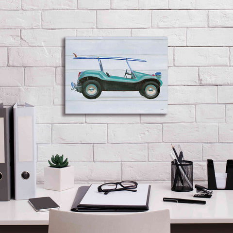 Image of 'Beach Ride IX' by James Wiens, Canvas Wall Art,16 x 12