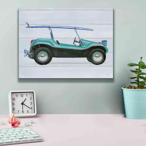 Image of 'Beach Ride IX' by James Wiens, Canvas Wall Art,16 x 12