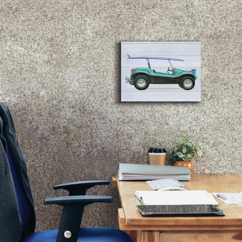 Image of 'Beach Ride IX' by James Wiens, Canvas Wall Art,16 x 12