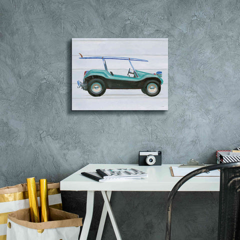 Image of 'Beach Ride IX' by James Wiens, Canvas Wall Art,16 x 12