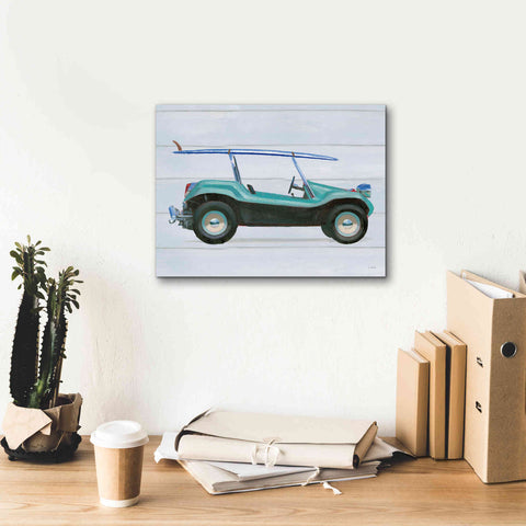 Image of 'Beach Ride IX' by James Wiens, Canvas Wall Art,16 x 12