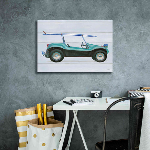 Image of 'Beach Ride IX' by James Wiens, Canvas Wall Art,26 x 18