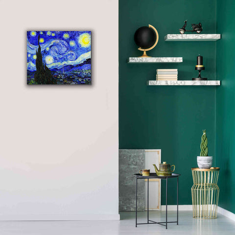 Image of 'The Starry Night' by Vincent van Gogh, Canvas Wall Art,24 x 20