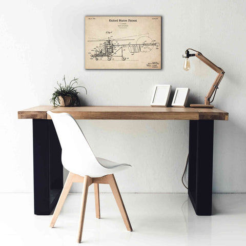 Image of 'Wheat Field with Cypresses' by Vincent van Gogh, Canvas Wall Art,26 x 18