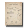 'Paper Bag Blueprint Patent Parchment,' Canvas Wall Art,12x16x1.1x0,18x26x1.1x0,26x34x1.74x0,40x54x1.74x0