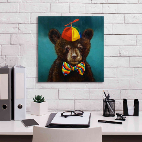 Image of 'Baby Bear' by Lucia Heffernan, Canvas Wall Art,18x18