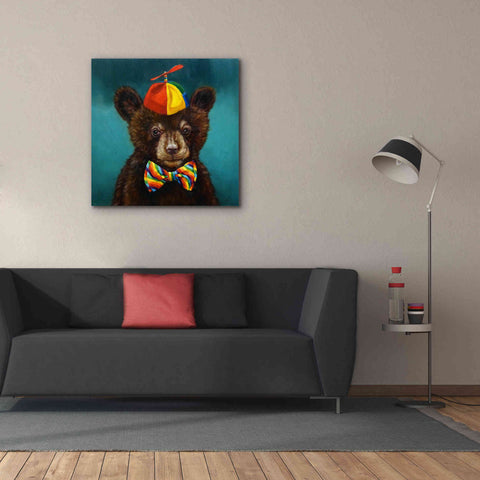 Image of 'Baby Bear' by Lucia Heffernan, Canvas Wall Art,37x37