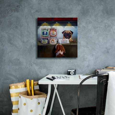 Image of 'Aromatherapy' by Lucia Heffernan, Canvas Wall Art,18x18