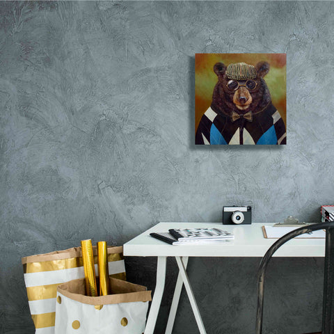 Image of 'Papa Bear' by Lucia Heffernan, Canvas Wall Art,12x12