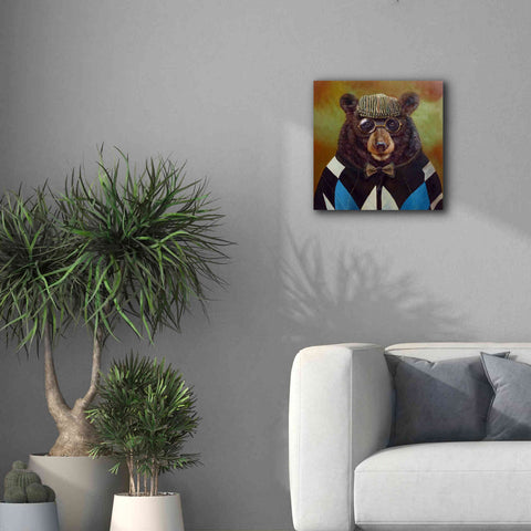 Image of 'Papa Bear' by Lucia Heffernan, Canvas Wall Art,18x18
